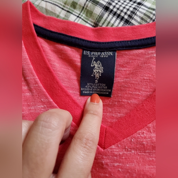 NWOT heather pink US Polo - Picture 4 of 4